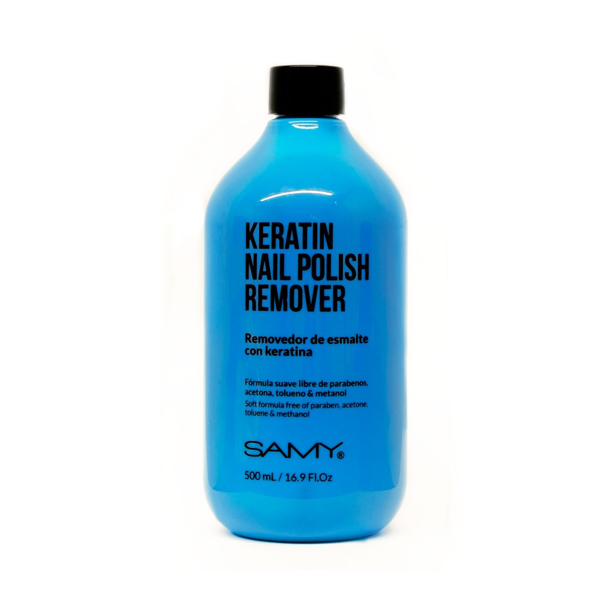 REMOVEDOR DE ESMALTE CON KERATINA 500 ML