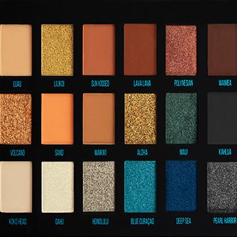 02. BLUE HAWAIIAN PALETA X 18 SOMBRAS COMPACTAS