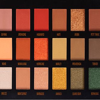 04. COCO CARIBBEAN PALETA X 18 SOMBRAS COMPACTAS