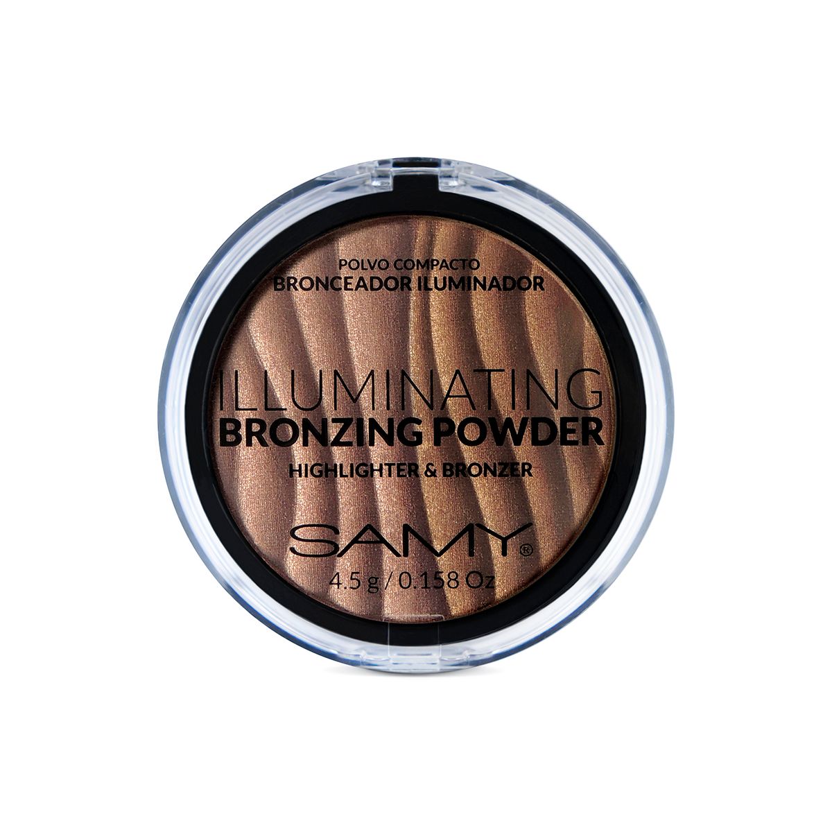 POLVO COMPACTO BRONCEADOR ILUMINADOR PEARL BRONZE
